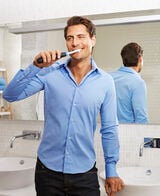 Genius 9000 Electric Toothbrush with 3 Replacement Heads & Smart Travel Case, Black